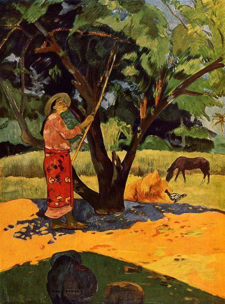 Paul Gauguin Picking Lemons